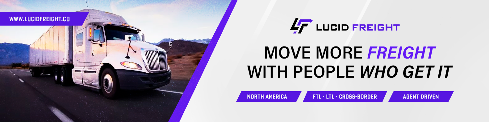 Lucid Freight operations dashboard preview